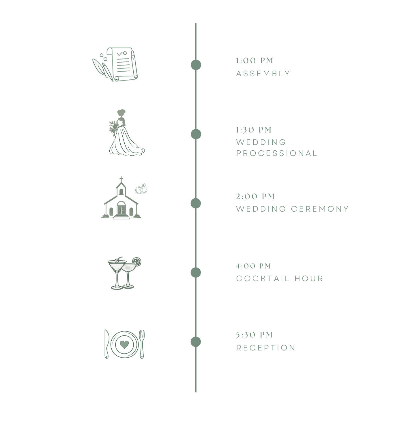 Wedding Timeline